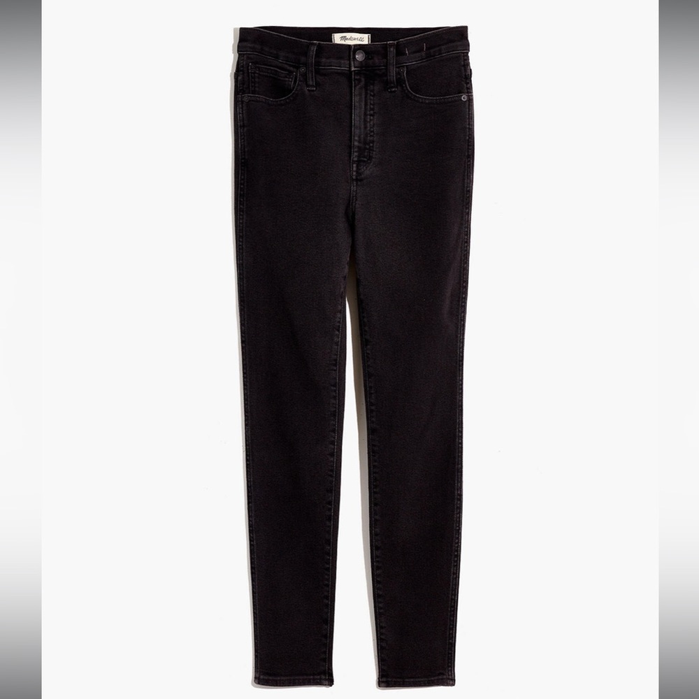 Pre-owned MadeWell 10" High-Rise Skinny Jeans in Starkey Wash